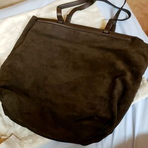 NWT The Row Espresso Calfskin Tote
